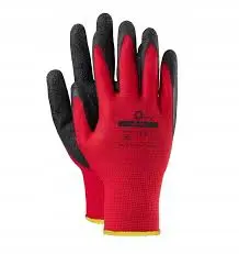 Rękawice robocze wampirki Late Red VERKEN Onyx lateksowe