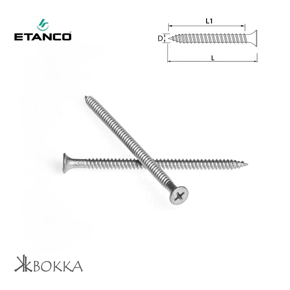 Wkręt dachowy samogwintujący do stali GTS-S ETANCO 