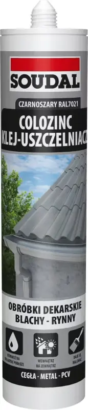 Klej do blach Soudal Colozinc 