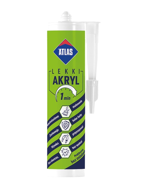 Lekki akryl 1 min ATLAS  300 ml 