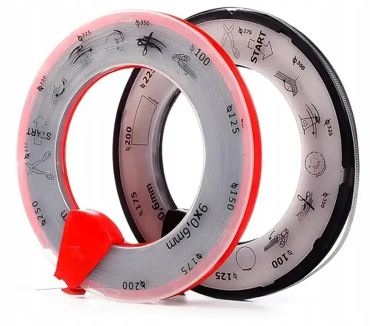 Taśma stalowa 9x0,6 mm - 1 m 