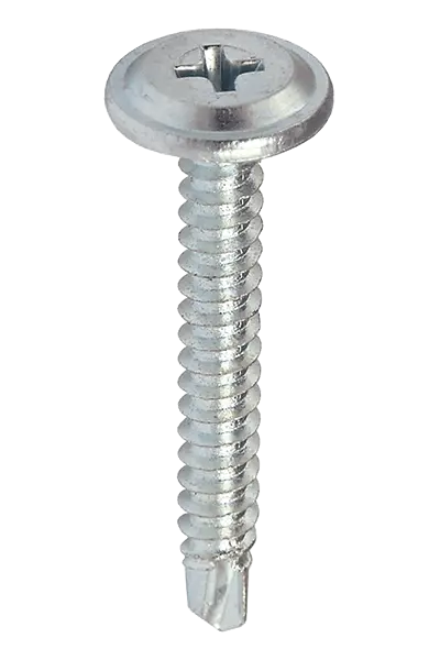 Wkręty samowiercące do metalu 4,2x25 podkładkowe DIN7504 ocynkowane 