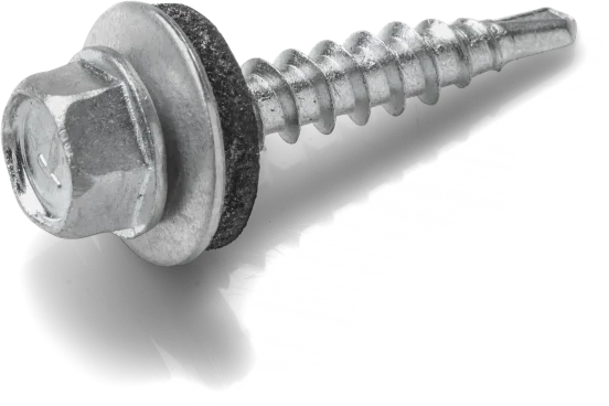 Wkręt dachowy samowiercący do drewna OD z podkładką Rawlplug