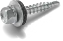 Wkręt dachowy samowiercący do drewna OD z podkładką Rawlplug
